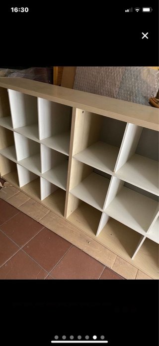 Estanteria  mueble de 18 departamente