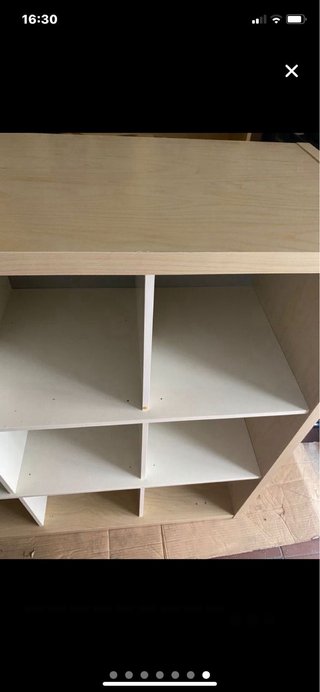 Estanteria  mueble de 18 departamente
