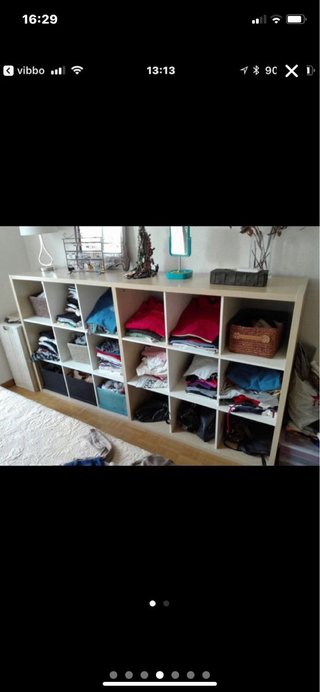Estanteria  mueble de 18 departamente
