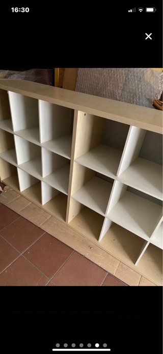 Estanteria  mueble de 18 departamente