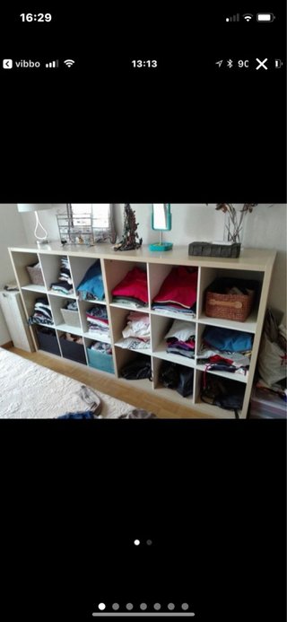 Estanteria  mueble de 18 departamente