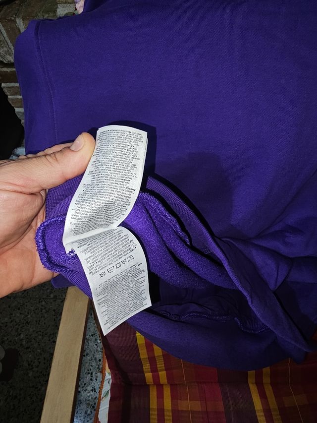 Felpa con cappuccio e logo a ricamo