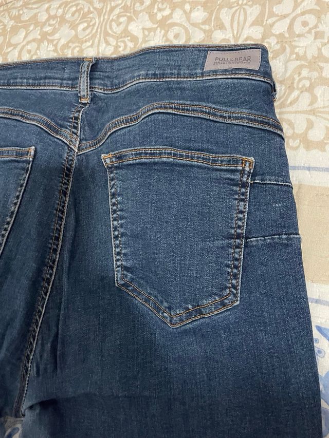 Pantalones tejanos pull&bear