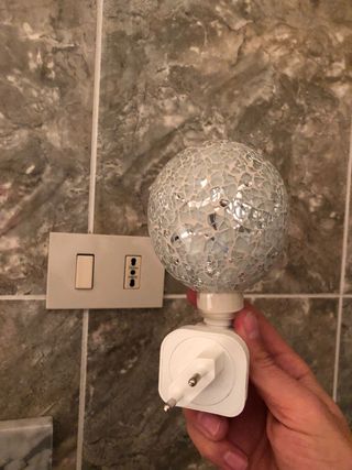 luce notturna lampada sala světlo scrivania presa