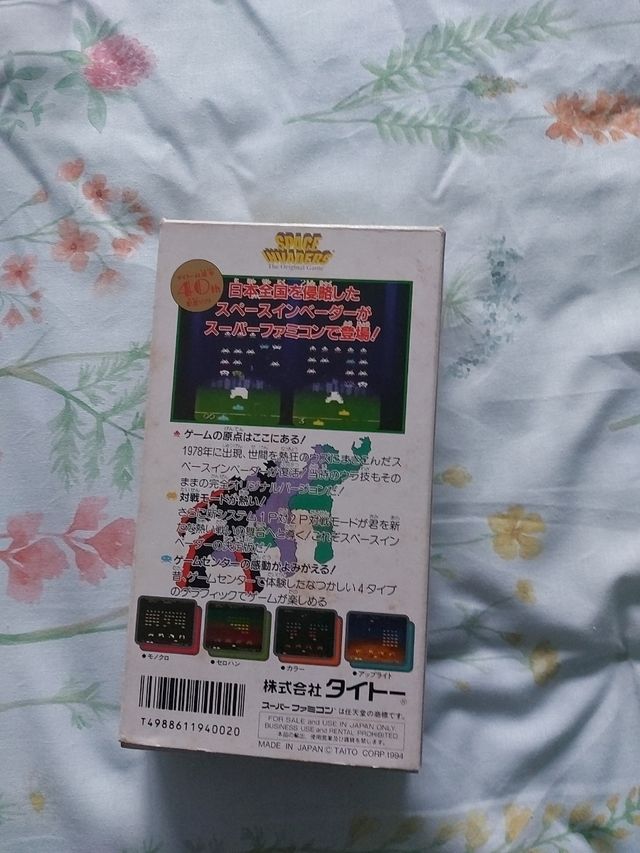 SPACE INVADERS TAITO COMPLETO SFC