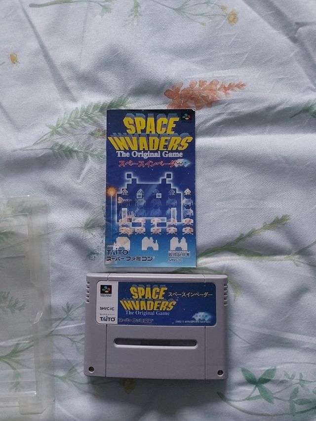 SPACE INVADERS TAITO COMPLETO SFC