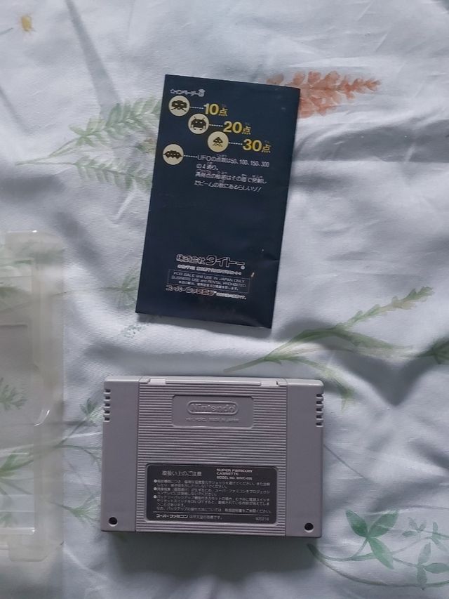 SPACE INVADERS TAITO COMPLETO SFC