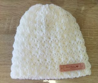 Gorro de lana de bebé talla de 3 a 6 meses nuevo