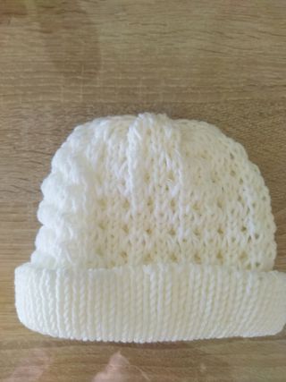 Gorro de lana de bebé talla de 3 a 6 meses nuevo