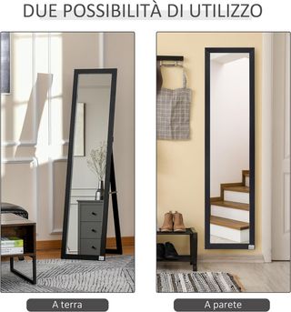 Specchio da Parete e Specchio da Terra con Support