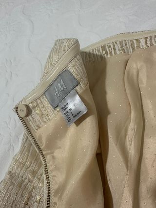 Vestito H&M metallizzato tg 40