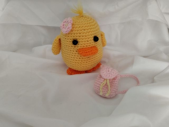 Pollito crochet