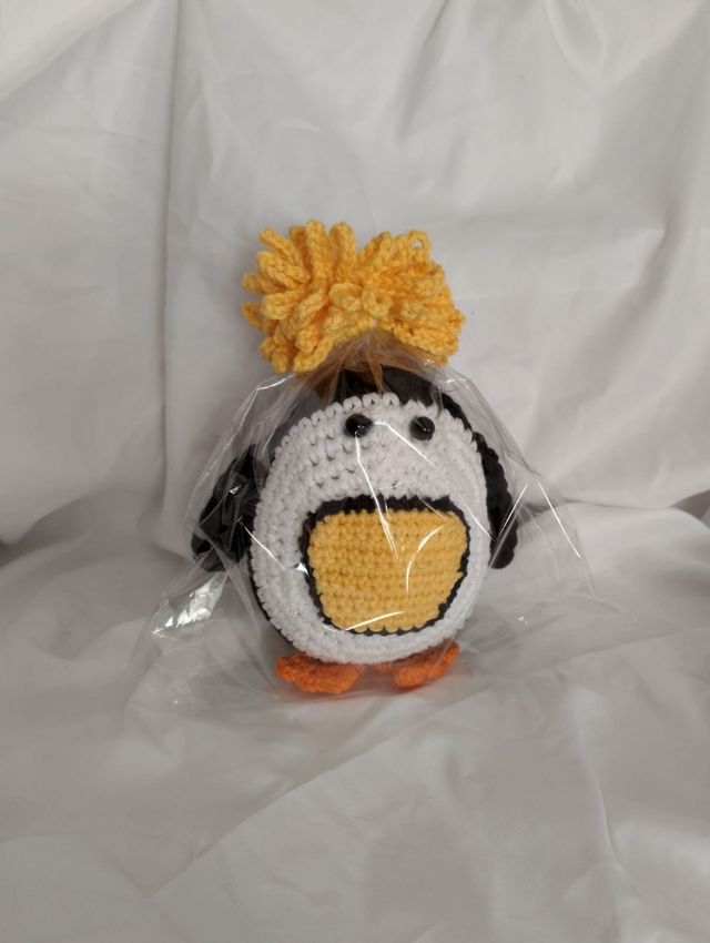 Pingüino crochet