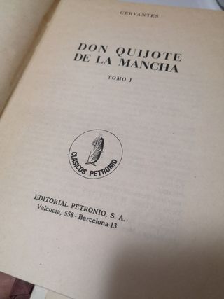 Don Quijote De La Mancha
