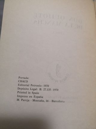 Don Quijote De La Mancha