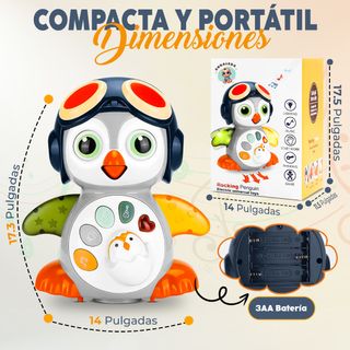 Atrapa al pingüino, ayuda a gatear al bebé.