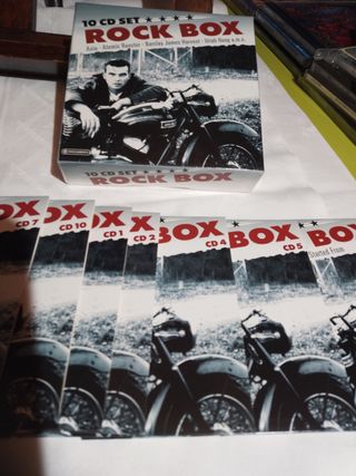 10 cd Rock Box