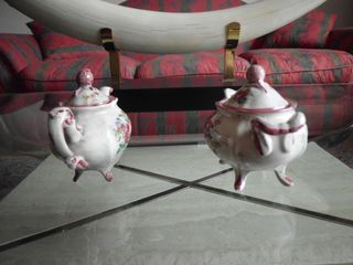 Conjunto de 2 piezas ceramiche italy