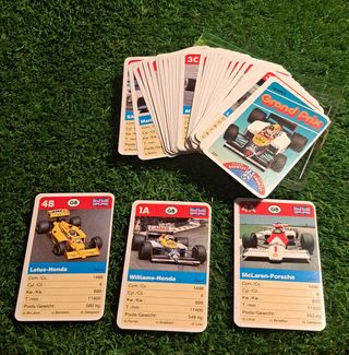 Coleccion cartas Formula 1 año 1987