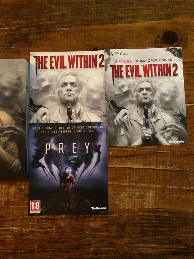 STEELBOOK THE EVIL WITHIN 2 para Ps3