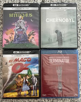 PELÍCULAS BLURAY - 4K UHD