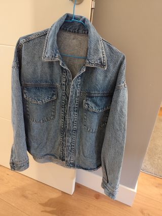 Chaqueta vaquera oversize