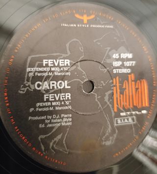 CAROL - FEVER