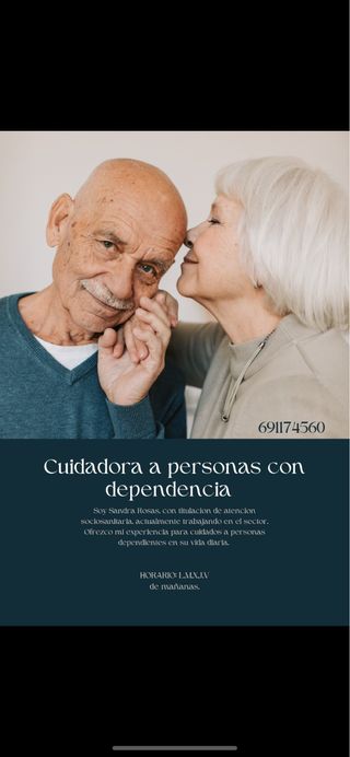 CUIDADORA PERSONAS DEPENDIENTES
