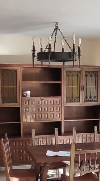 Lámpara de forja / hierro