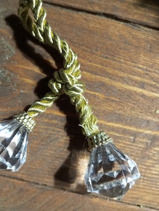 Set porta tovaglioli oro e cristallo