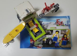 Camper Lego City. Autocaravana.