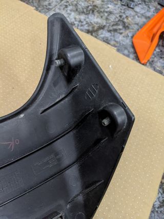 Guardabarros trasero KTM RC 125 