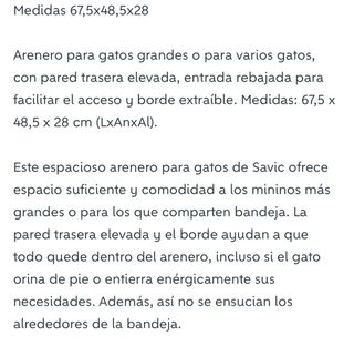 Bandeja de areia para gatos XXL