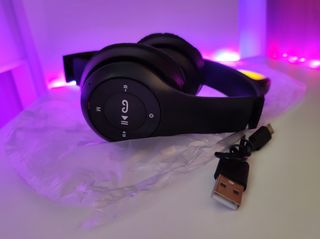 AURICULARES BLUETOOTH NUEVOS CON OREJITAS Y LUCES