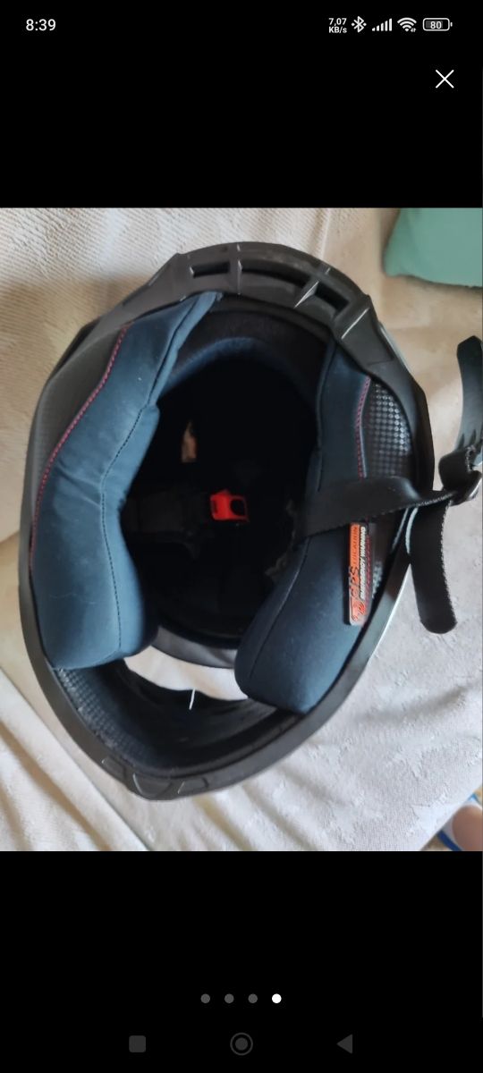 CASCO MOTO MT CON GAFAS