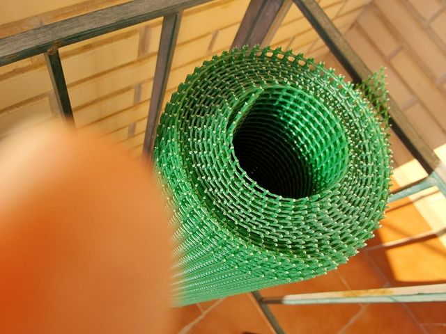 Malla Plástica para Jardinería, Terrazas 5mm