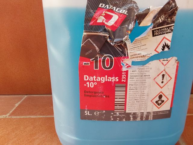 Líquido Limpiaparabrisas Anticongelante