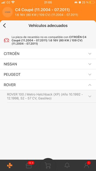 Embrague 106