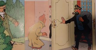 Le temple du soleil pop-hop. Tintín