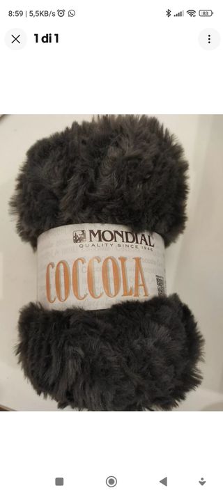 GR 500 GOMITOLI COCCOLA grigio