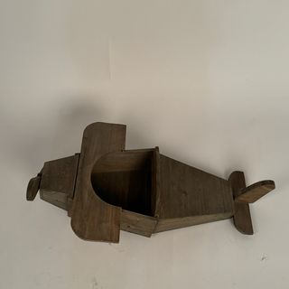 AVIÓN DE MADERA