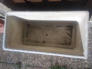 Macetero/jardinera de piedra