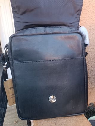 Bolso de piel Negro