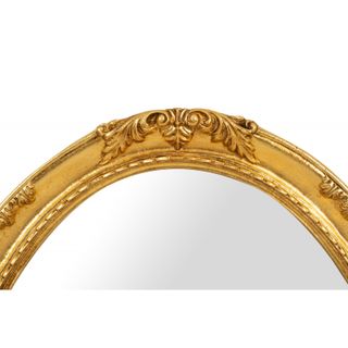 SPECCHIERA DA PARETE IN LEGNO FINITURA FOGLIA ORO