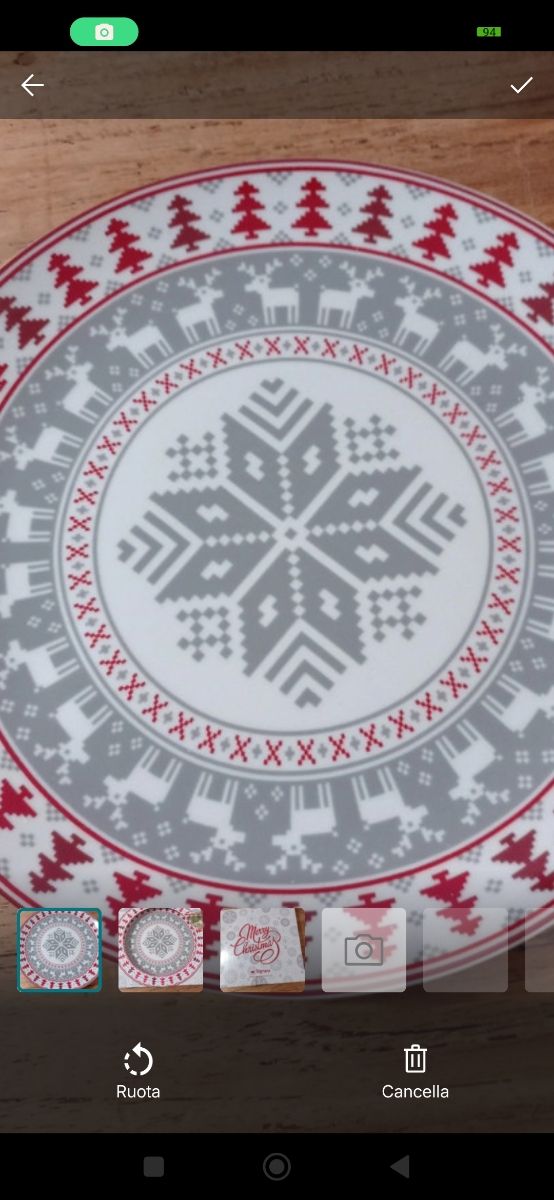 Piatto per panettone