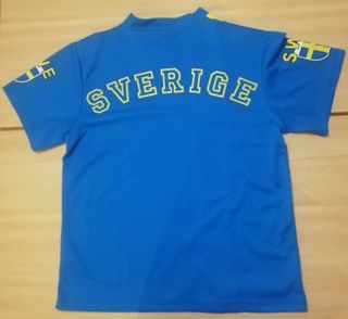 Maglia NUOVA sportiva SVEZIA, della Nordic Tg XS