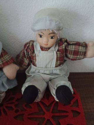 Bamboline souvenir vintage