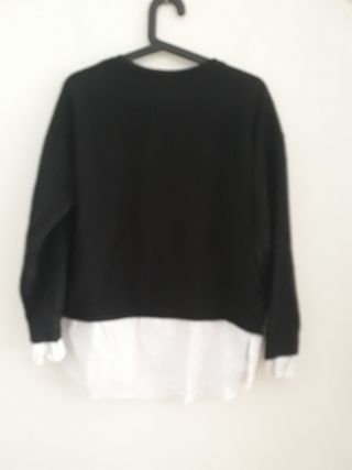 Sudadera con camisa