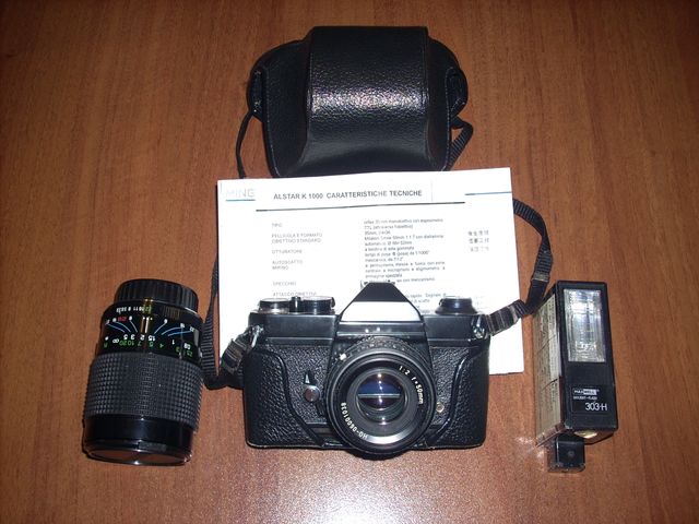 Fotocamera reflex analogica Alstar k1000