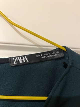 Mono zara verde oscuro